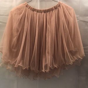 Tulle skirt